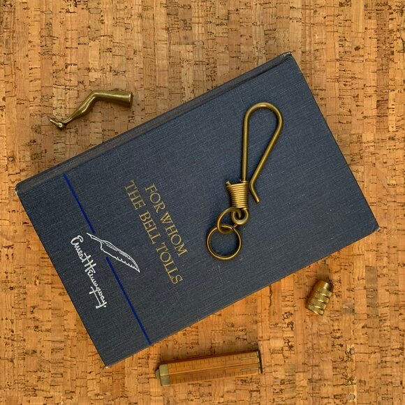 The Best Made Co. Brass Fish Hook Key Ring - Picture 7 of 10